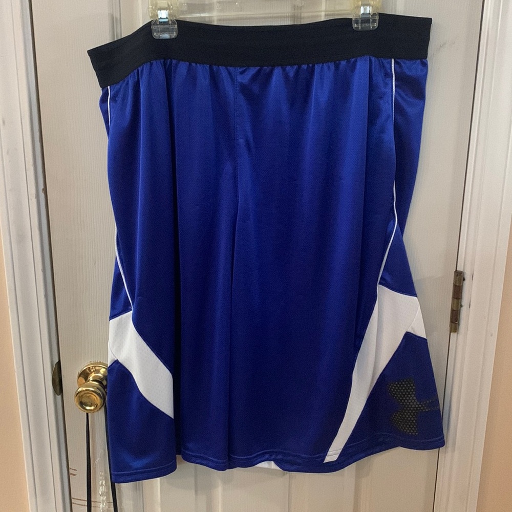 Under Armour blue gym shorts
